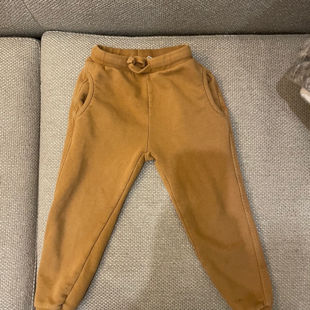 Tan Zara Sweatpants